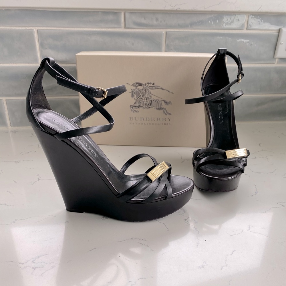 Burberry Platform Wedge
